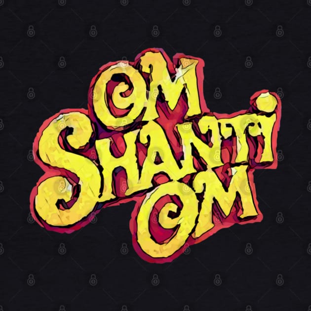 Om Shanti Om Poster Title Bollywood Famous Movie Hindi by JammyPants